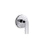 Composed® MasterShower® volume control valve trim with lever handle