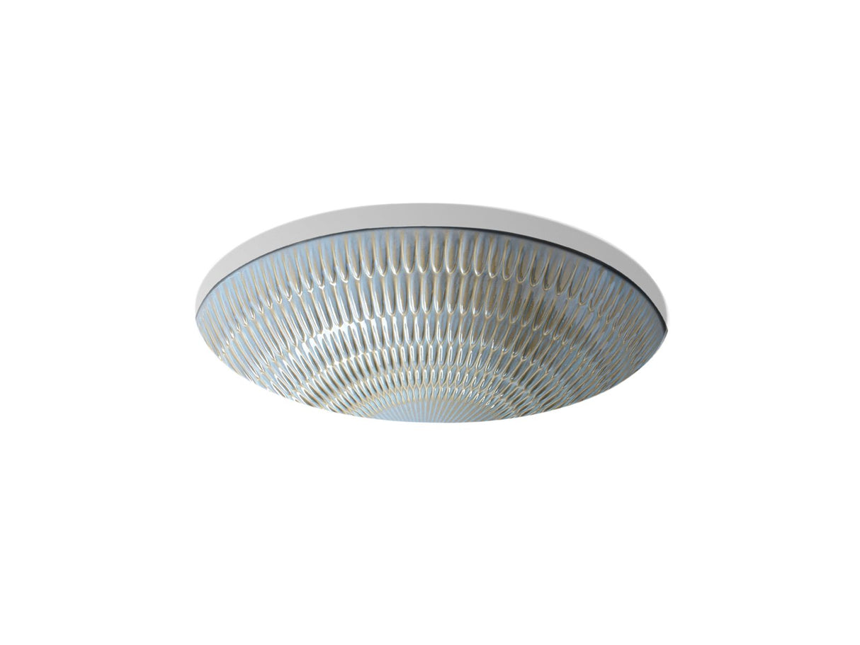 Derring® 19-1/2" oval undermount bathroom sink