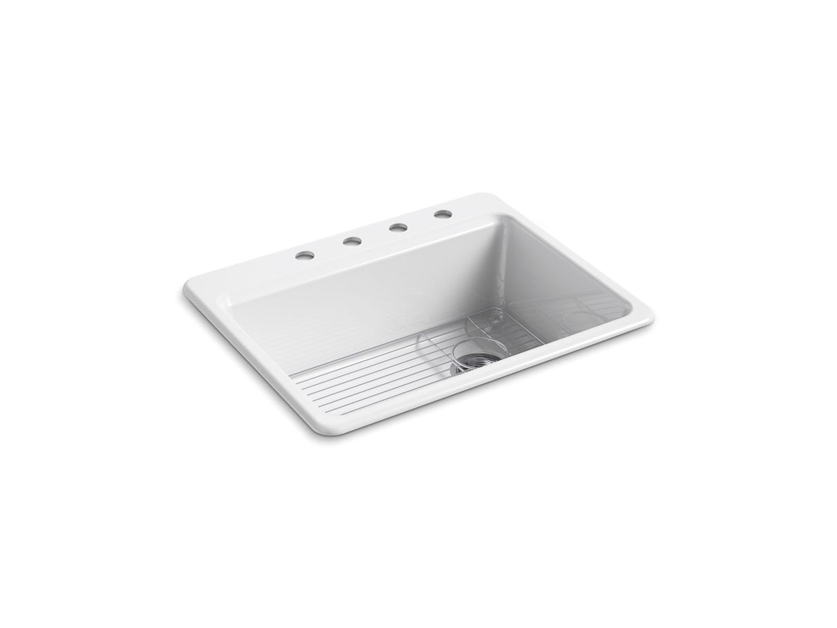 Riverby® 27" top-mount single-bowl kitchen sink