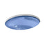 Whist® 19" oval undermount bathroom sink, no overflow