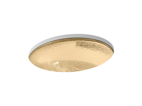 Whist® 19" oval undermount bathroom sink, no overflow