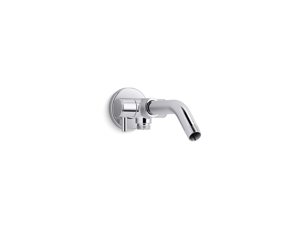 Shower arm with 3-way diverter