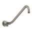 Gooseneck Rainhead arm with 3-way diverter