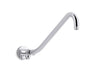 Gooseneck Rainhead arm with 2-way diverter