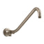 Gooseneck Rainhead arm with 3-way diverter