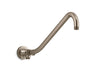 Gooseneck Rainhead arm with 2-way diverter