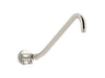 Gooseneck Rainhead arm with 2-way diverter