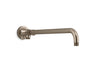 Wall-mount arm for rainhead/showerhead and handshower with 2-way diverter