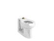 Anglesey™ Floor-mount top spud flushometer bowl with integral seat