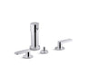 Composed® Widespread bidet faucet with lever handles