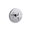 Composed® MasterShower® temperature control valve trim with cross handle