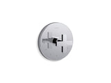 Composed® MasterShower® temperature control valve trim with cross handle