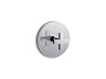 Composed® MasterShower® temperature control valve trim with cross handle