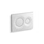 Lynk® Flush actuator plate for 2"x 4" in-wall tank and carrier system