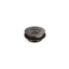 Round shower drain for use with plastic pipe, gasket included