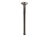 12" ceiling-mount single-function rainhead arm and flange