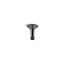3" ceiling-mount single-function rainhead arm and flange