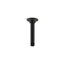 6" ceiling-mount single-function rainhead arm and flange