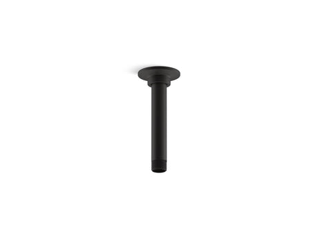6" ceiling-mount single-function rainhead arm and flange