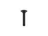 6" ceiling-mount single-function rainhead arm and flange