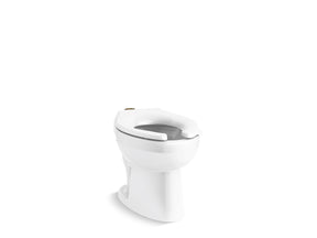 Wellcomme™ Ultra Floor-mount top spud flushometer bowl