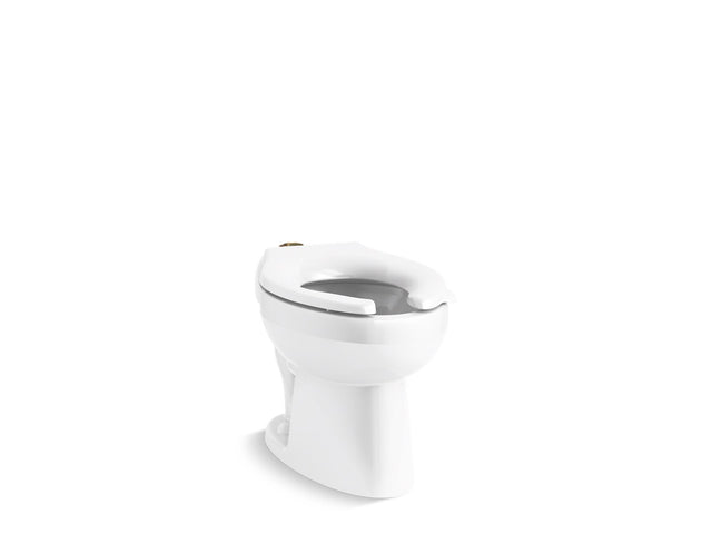 Wellcomme™ Ultra Floor-mount top spud flushometer bowl