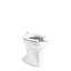 Wellcomme™ Ultra Floor-mount top spud flushometer bowl with bedpan lugs