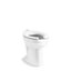 Highcliff™ Ultra Floor-mount top spud flushometer bowl with bedpan lugs
