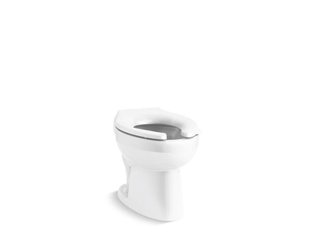 Wellcomme™ Ultra Floor-mount rear spud flushometer bowl