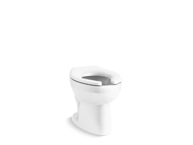 Wellcomme™ Ultra Floor-mount rear spud flushometer bowl