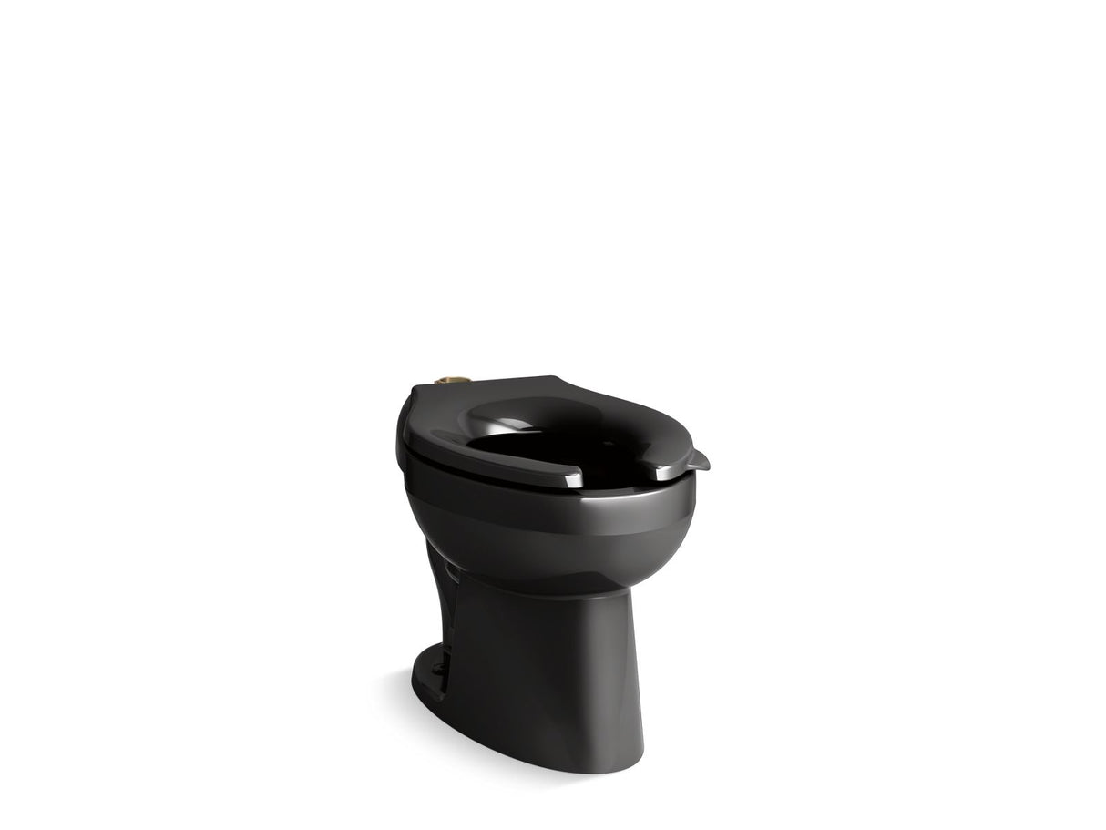 Wellcomme™ Ultra Floor-mount top spud flushometer bowl with bedpan lugs