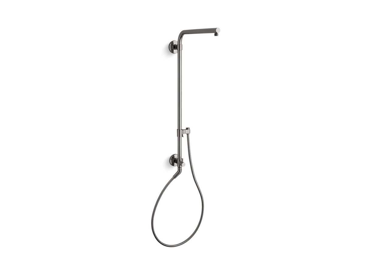 HydroRail®-R Beam shower column for rainhead and handshower
