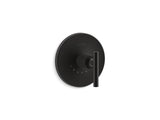 Purist® MasterShower® temperature control valve trim with lever handle
