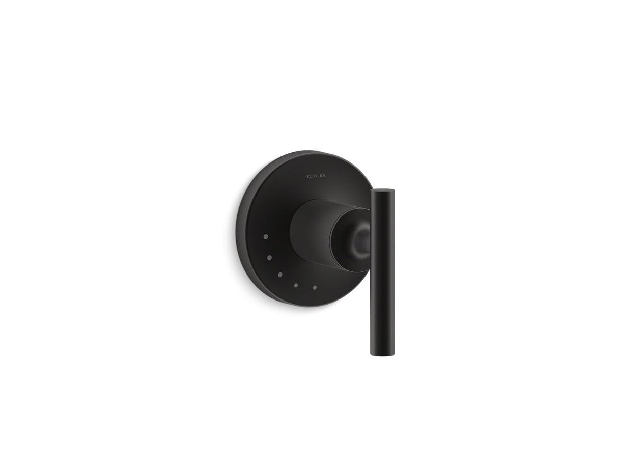 Purist® MasterShower® volume control valve trim with lever handle