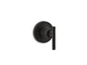 Purist® MasterShower® volume control valve trim with lever handle