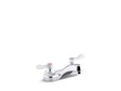 Triton® Bowe® 1.0 gpm centerset bathroom sink faucet with aerated flow and lever handles, drain not included