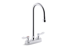 Triton® Bowe® 0.5 gpm centerset bathroom sink faucet with aerated flow, gooseneck spout and lever handles, drain not included