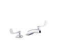 Triton® Bowe® 1.0 gpm widespread bathroom sink faucet with aerated flow and wristblade handles, drain not included