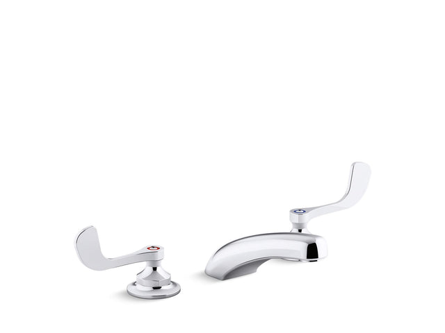 Triton® Bowe® 0.5 gpm widespread bathroom sink faucet with aerated flow and wristblade handles, drain not included