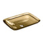 Inia® 20-3/4" rectangular drop-in bathroom sink, no overflow