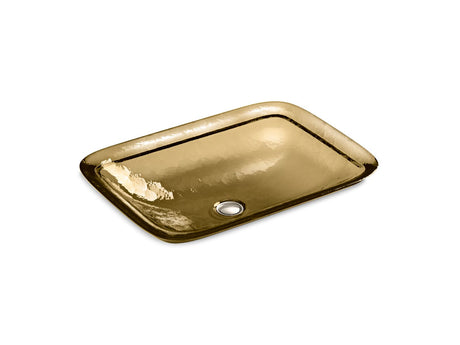 Inia® 20-3/4" rectangular drop-in bathroom sink, no overflow