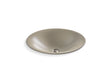 Shagreen Carillon® 17-1/2" round drop-in bathroom sink, no overflow