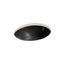 Shagreen Caxton® 19-1/4" oval undermount bathroom sink, no overflow