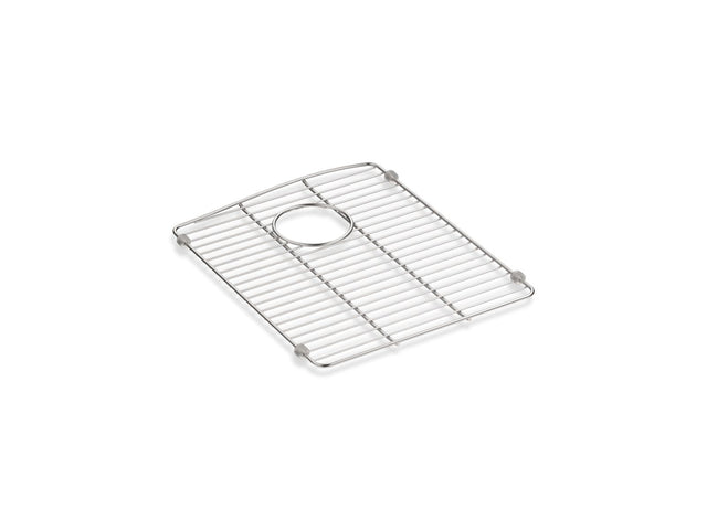Kennon® Stainless steel sink rack, 13 5/8" x 16 1/2", for right-hand bowl