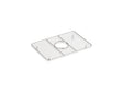 Kennon® Small stainless steel sink rack, 10-5/8" x 15-9/16"