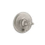 Artifacts® Rite-Temp® valve trim with push-button diverter and cross handle