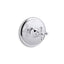 Artifacts® MasterShower® temperature control valve trim with cross handle