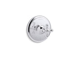 Artifacts® MasterShower® temperature control valve trim with cross handle