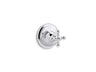 Artifacts® MasterShower® transfer valve trim with cross handle