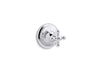 Artifacts® MasterShower® volume control valve trim with cross handle